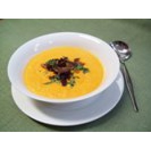  Carrot Soup with Pancetta 